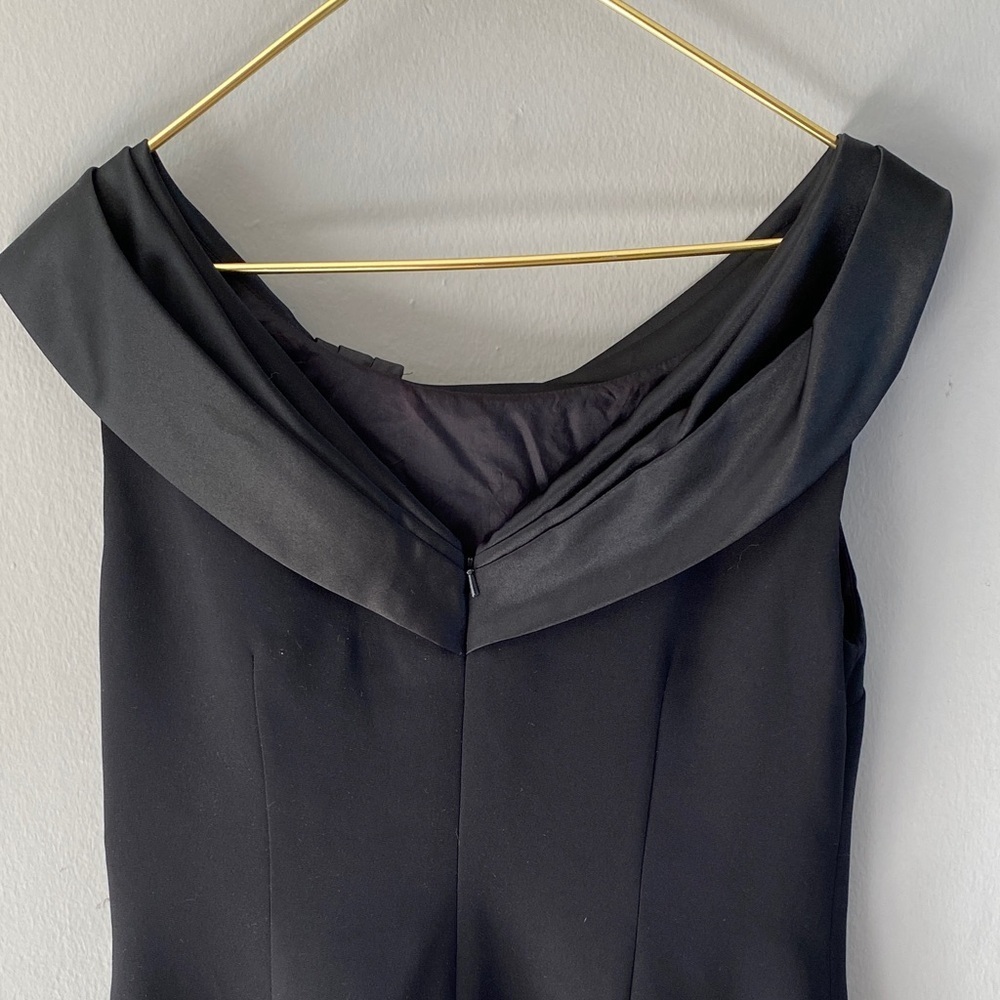 Donna Morgan Black Midi Dress - Picture 4 of 10